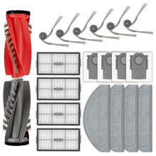 Replacement Parts for  Saros 20 Sonic Robot Vacuum Cleaner Accessories Main Side Brush Filter Mop Dust Bag 20pcs