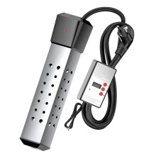 2000W Immersion Water Heater Constant Temperature Model Electric Submersible Water Heater Stainless Steel Guard Cover EU