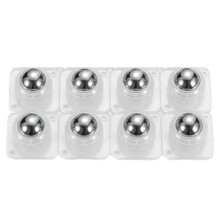 Pack of 8 Self-Adhesive  Swivel  Casters - 360-Degree Stick- Furniture Rollers (for Furniture, Storage Bins)