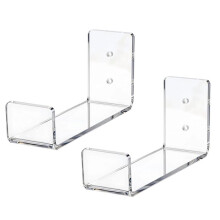 Skateboard Wall Mount Storage Hanger Skateboard Display Rack Storage Hanger for Room, Garage, Home Transparent