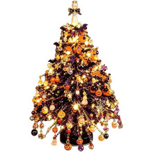Handmade Bead Weaving Tabletop Tree DIY Kit, Multi-Themed Holiday Decor Set, Stress Relief Making Gift C