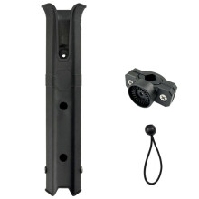 Adjustable Fishing Rod Holder for Bike 360 Rotatable Mount Clamp Fishing Pole Rack for Boat Kayak