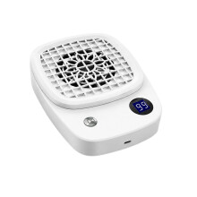 Cordless Nails Dust Collector 4000RPM Brushless Motor Rechargeable LED Display Vacuum Nails Dust Collector Tool