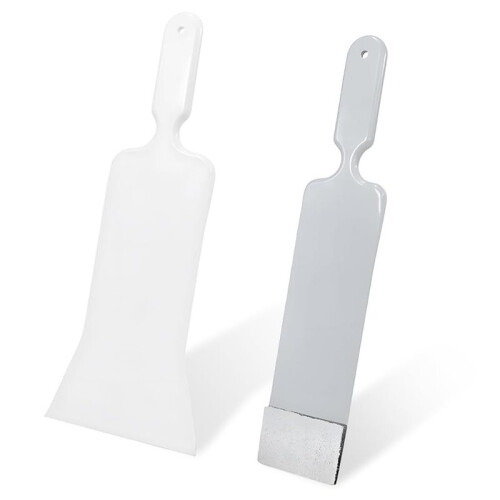 2 PCS Bulldozer Squeegee, Long Handle Flat Glass Tinting Tools for Automotive Front Wrapping Windshield Paddle Squeegee