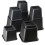 Adjustable Bed Risers - Elevation in 3.75 8.75 Inch - Heavy Duty Stackable Furniture Risers Supports 1,300 Lbs, 8PCS 2