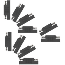 SAE Polarity Reverse Adapter 10-Pack 30A for Solar Car, 12V/24V Systems, Solar, Vehicle, Motorcycle