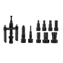 10PCS Heavy Duty Blind Hole Bearing Puller with Slide Hammer, 8-25mm Bearing Remover for Motorcycle Wheel Hubs