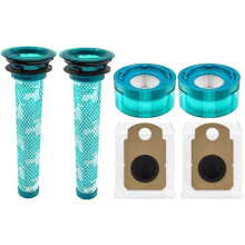 Compatible with V10 Konical / V10 Optic Vacuum Parts Post Filter Pre Filter Dust Bag Dust Liner 975738-01 Accessories