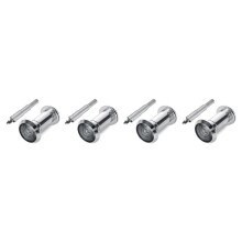4 Pack Door Viewer Peephole 200-Degree Door Viewer with 16mm/0.63inch Drill Bit for 1-1/2" to 2-3/8" Doors