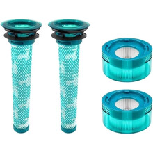 Replacement Filter Set Compatible with V10 Konical, V10 Konical + Auto-Empty Dock Auto-Empty Dock Vacuum Cleaners
