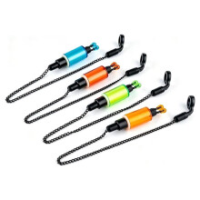 4 Pcs/Set Fishing Swinger Bite Alarms Indicator Adjustable Fishing  Clip Chain Swinger for Night Fishing