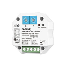 6 in 1 Zigbee & RF to DALI Converter da-M(WZ) Tuya APP Cloud /HUE /Powered By DALI Bus or 24V Control RGB+CCT RGBW