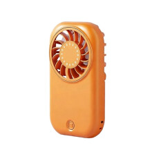 Rechargeable  Portable Handheld Fan, Small Personal Battery Powered Handheld Portable Fans for Travel Orange