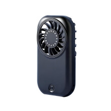 Ventilatore Portatile per Ricaricabile, Piccolo Ventilatore Portatile A Batteria per Viaggi Nero