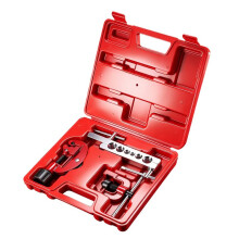 Copper Pipe Flaring Tool Set - Double & Single Tubing Flaring Tool Repair Kit with Accessories