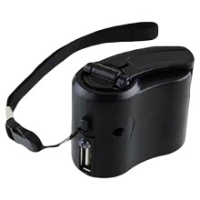 Hand Crank USB Emergency Charger Manual Power Generator Outdoor Survival Tool for Camping Hand Powered Charger