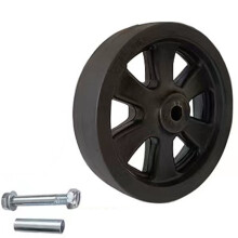 8-Inch Boat Trailer Jack Wheel Replacement for Easy Maneuvering and Capacity