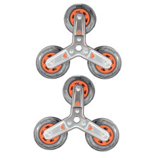 2 Pieces Stair Climbing Wheels Replacement , Portable for Shopping Cart, Trolley