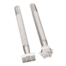 Leather Stamps,2 Pcs Professional Stamping Tools Set X551 KJ003 Two Different Stamp Set Designs for Working