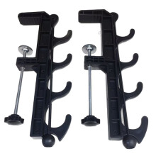 Fishing Rod Holder for Truck Bed - Secure Bungee Cord Rack for 4 Fishing Rods, No Drill
