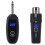 UHF Wireless Microphone Transmitter Receiver System, Plug and  XLR Wireless Audio Adapter for Mic Mixer Stage Use 1