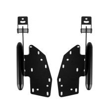 Motorcycle Metal Guardrail Footrest Auxiliary Light Bracket for XMAX300 2023-2025 Modified Footpedal Footmat