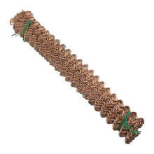 100 Pcs Dent Pulling Wavy Wires Copper-Plated Dent Repair Pulling Wire for Automotive Sheet Metal Repair