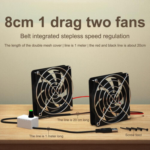 DC5V Ventilation Fan for Home Use 1