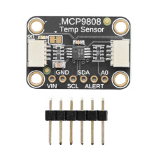 5027 MCP9808 I2C Temperature Sensor Module 0.25 0.0625 Resolution for DIY Project