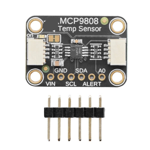 5027 MCP9808 I2C Temperature Sensor Module 0.25 0.0625 Resolution for  DIY Project