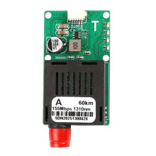 60KM TTL Optical Transceiver Module FC Interface Fiber Transceiver Optical Terminal Equipment AV/VCC/GND TX