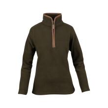 JACK PYKE Ladies Fleece Pullover Dark Olive Medium