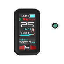 Ebike Display Electric Bike Computer VD18MT for Bafang UART Protocol Ebike Mid Drive Motor 5Pin Ebike Display