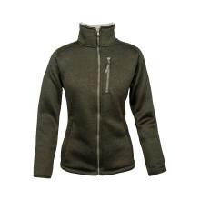 JACK PYKE Ladies Scandinavian Fleece Jacket Dark Olive Small