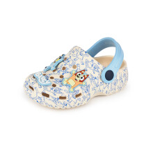 (11 UK Child) Bluey Clogs (Boys Grey)