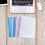 DJJGXAN Clear Letter-Size Document Folders 5-Pack 8.46" x 2