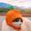 Pet Sun Protection Hat Fruit Shape Breathable Non-woven 4