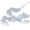 Artificial Ginkgo Leaf Branch Home Decoration 1 Piece 2