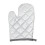 Silver Microwave Oven Gloves Heat-Resistant 1pc 2