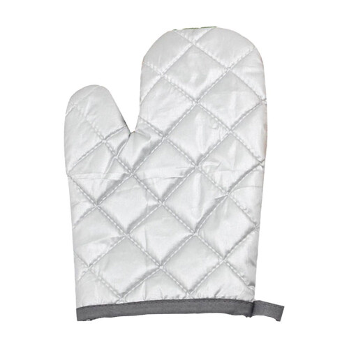 Silver Microwave Oven Gloves Heat-Resistant 1pc 1