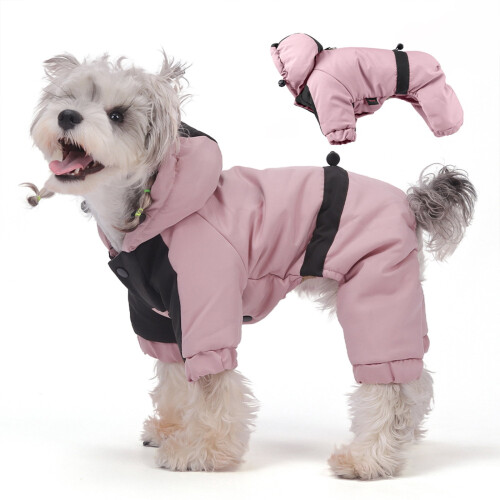 Heavy Duty Cold Weather Pet Suit with Windproof Lining and 1