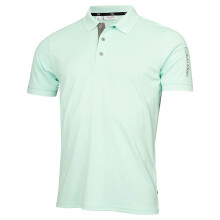 (XXXL, Aqua) Calvin Klein Mens Club Golf Lightweight Breathable Wicking Polo Shirt
