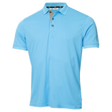 (XXXL, Aquarius) Calvin Klein Mens Club Golf Lightweight Breathable Wicking Polo Shirt