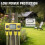 4-Zone Garden Water Timer Programmable Drip Irrigation Controller Imperial Threaded Tnterface Rain Delay Timed Watering 5