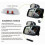Car Parking Mirror Wide Angle Adjustable Rear View 2
