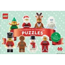 Lego Adventskalender - 12 Tage Minifiguren-Puzzles | 48-teiliges Mini-Puzzle