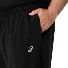 (S, Black) Asics Mens Core Tracksuit Bottoms