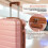 Rose Gold 20" ABS Carry-On Luggage 8