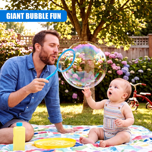 The Magic Toy Shop The Magic Toy Shop Giant Bubble Kit | Large Bubble Wand 2