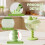 Baby Sippy Cup with Stem 180ml BPA-Free Plastic Green 5